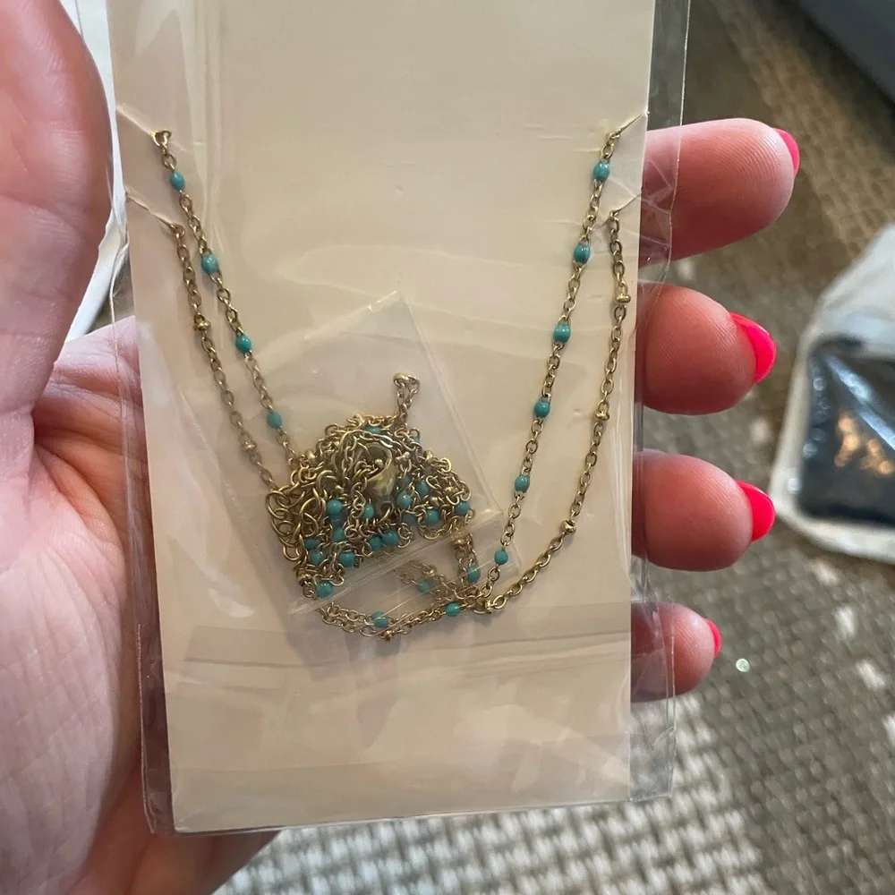 Little Sky Stone Azure Necklace - NWT - Picture 6 of 6